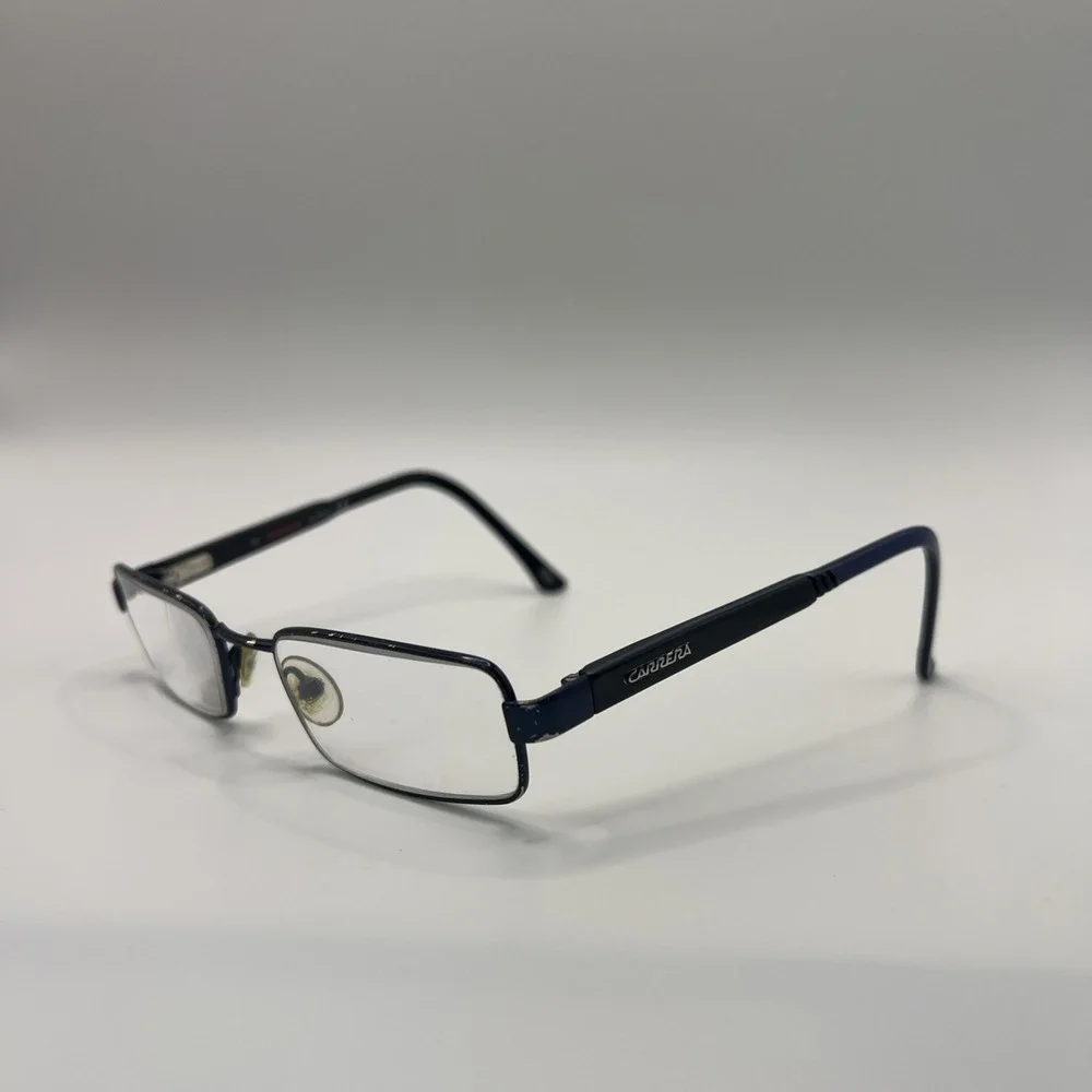 Carrera Eyewear CA7587 1P6 KIDS BLUE 47-17-130 Flex Hinge Eyeglasses Frames Only